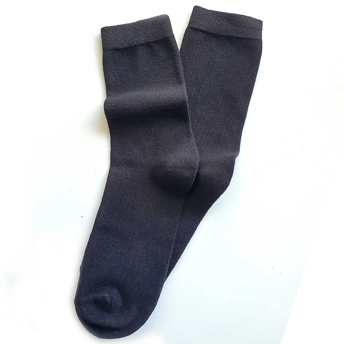 Pack of black bamboo socks for women